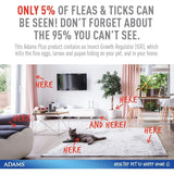 Adams Plus Pet Fleas & Ticks Spray for Cats and Dogs 16 oz. Adams