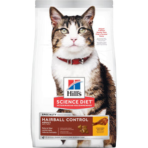 Science diet Chicken Kitten Dry food Cat Hill's Adult Hairball Control Recipe Bag (3.5lb)
