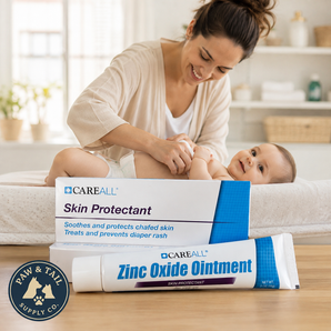CareAll Zinc Oxide 20% Skin Protectant Barrier Ointment 2 oz.