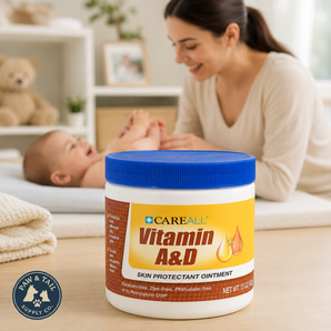 CareAll Vitamin A&D Ointment Skin Protectant Ointment 15 oz. Jar