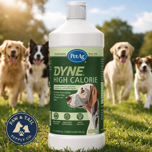 PetAg Dyne High Calorie Liquid Nutritional Supplement for Dogs 32 oz.