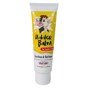 Durvet Udder Balm for Hand & Skin 3oz. Soothe Irritated Skin Durvet