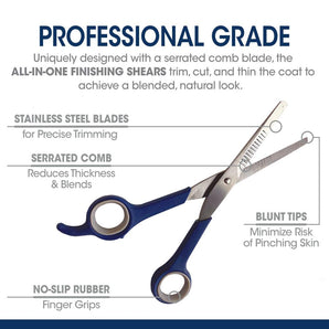 Cat Four Paws Magic Coat® All-in-one Finishing Shears