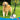Four Paws Pooper Scooper Spade Set Yellow/Green, Small Four Paws