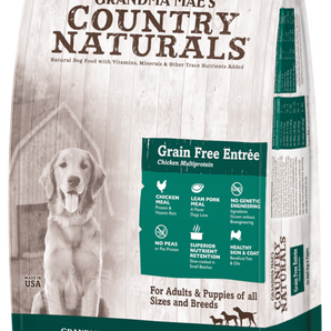 Chicken Grain Free Dog Grandma Mae's Country Naturals Multi-protein Pork & Whitefish