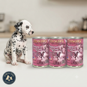 Evanger's Classic Puppy Dinner Canned Dog Food with Sardines 12.5 oz 3-Pack