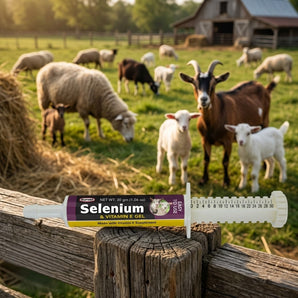Durvet Selenium & Vitamin E Gel for Livestock 30gm 3-Pack