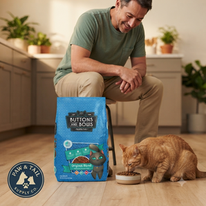 Buttons & Bows Original Blend Cat Food High-Protein Dry Food 18lbs. Bag