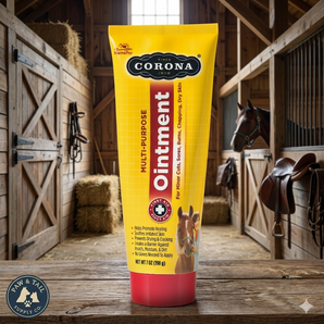 Manna Pro Corona Ointment 7 oz. Animal Skin Protection Cream for Horses Dogs Cats