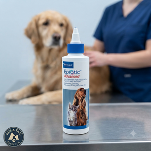 Virbac Epi-Otic Advanced Pet Ear Cleaner for Dogs & Cats 8 oz.