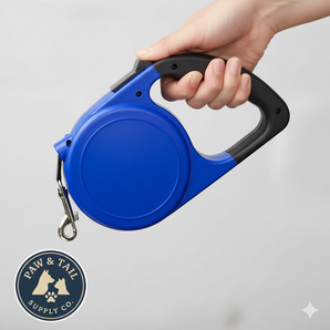 Warren Pet 26 ft Retractable Dog Leash Medium/Large Dogs Up to 60 lb Colors Vary