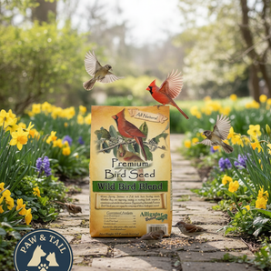 Alligator Premium Wild Bird Seed Blend 5 lb No Corn Natural Year-Round Feed