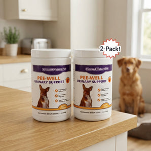 PiccardNaturePets Pee-Well Urinary Bladder Support Soft Chews for Dogs 2-Pack