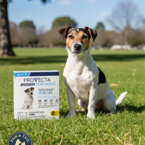 Provecta Advanced Flea Tick Medium Dogs 11–20 lbs 4-Month Topical Application