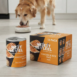 Next Level Super Premium Chicken & Rice Dinner Wet Adult Dog Food 12.5 oz. 12-Pack