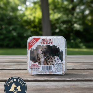 C&S Wild Bird Suet Seed Treat 11 oz Premium Suet Cake Year-Round Feeding