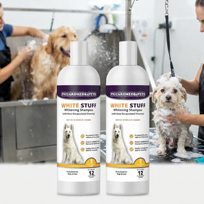 Piccardmeds4pets White-Stuff Coat Whitening Pet Shampoo 12 oz. 2-Pack