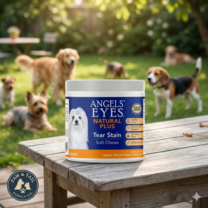 Angels' Eyes Natural Plus Tear Stain Chews for Dogs Chicken Flavor 90 Count
