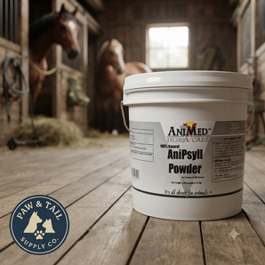 AniMed AniPsyll Digestive Aid for Horses Psyllium Supplement 4.85 lb