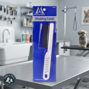 Millers Forge Shedding Comb for Dogs 8 Inch Double Coat Grooming