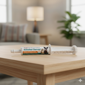 Durvet Activated Charcoal Gel 30ml Dogs Cats - Emergency Poison First Aid Treatment