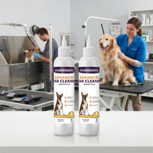 Piccardmeds4pets Advanced Ear Cleanser Alcohol Free for Dogs and Cats 8 oz. 2-Pack