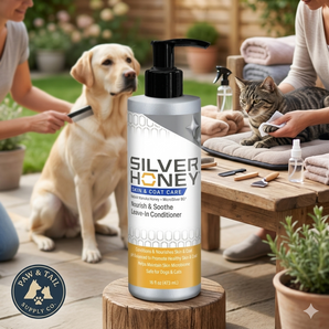 Silver Honey Leave-In Conditioner Skin and Coat for Dogs & Cats 16 oz.