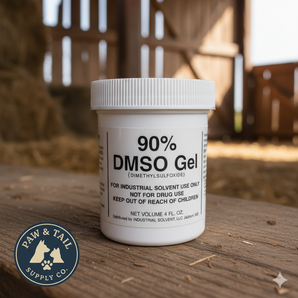 DMSO 90% Gel Pure Dimethyl Sulfoxide Industrial Solvent Pyrogen-Free 4 oz.