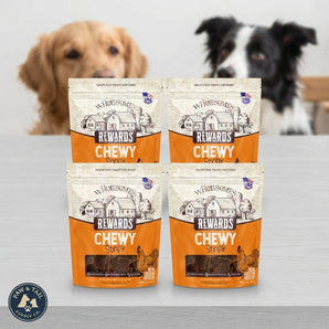 Wholesomes Rewards Chicken Chewy Strips Dog Treats Grain Free 25 oz. 24-Pack