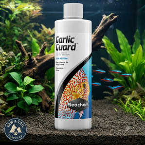 Seachem Garlic Guard Fish Food Additive Freshwater & Marine 250 mL
