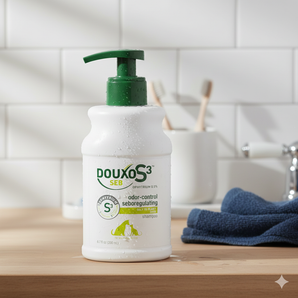 Douxo S3 SEB Shampoo 6.7 oz Dogs & Cats Oily Flaky Skin Dandruff Control