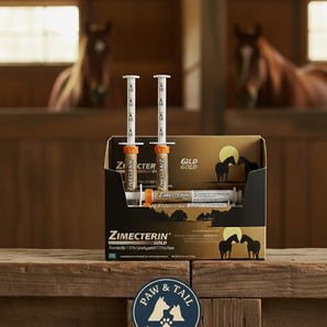 Merial Zimecterin Gold Dewormer Paste Horses 7.35g Treats Tapeworms 6-Pack