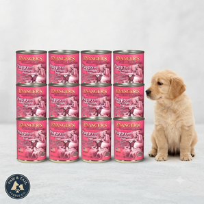 Evanger's Classic Puppy Dinner Canned Dog Food with Sardines 12.5 oz 12-Pack