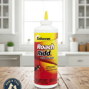 Enforcer Roach Ridd with Boric Acid 16 oz Roach Ant Silverfish Killer Powder