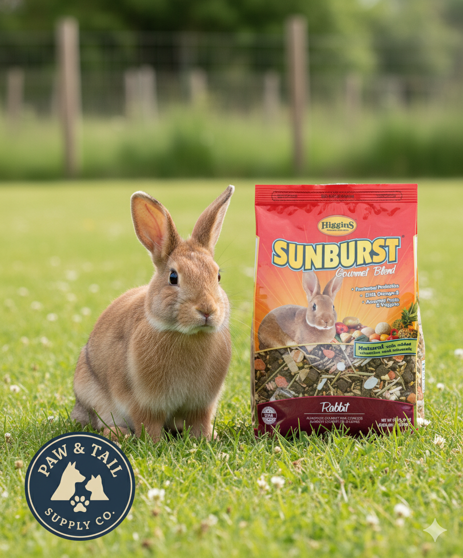 Heygates Rabbit Food Higgins Sunburst Gourmet Blend Rabbit Food 3lbs. - Piccard Pet Supplies ...