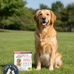 Provecta Advanced Flea Tick XL Dogs 55+ lbs 4-Month Topical Repels Mosquitoes