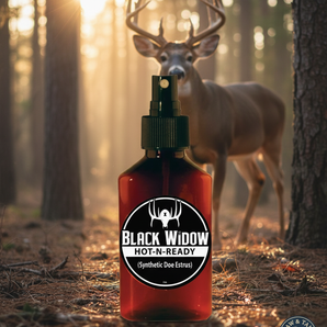 Black Widow Hot-N-Ready Synthetic Doe Estrus Deer Attractant Buck Lure 3 oz.