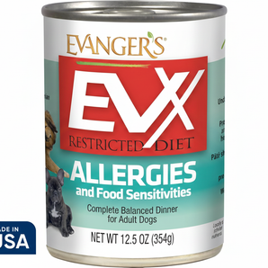 Evx Restricted Diet Allergies & Food Sensitivities for Dogs 12.5 oz Grain-Free