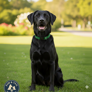 Lupine Pet 2 Hole Adjustable Nylon Replacement Dog Collar Strap 3/4 inch, Green