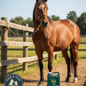 Farnam Wipe Fly Tick Protectant 32 oz. Repels Kills Flies Ticks Horses