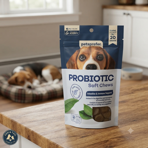 Vets Plus Pets Prefer Probiotic Soft Chews for Dogs 30 Count 4.23 oz