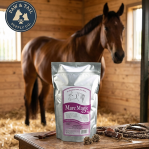 Mare Magic Calming Horse Supplement 8 oz. Raspberry Leaf for Mares & Geldings Relax