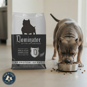 Valu-Pak Dominator 32-22 Dog Food for Puppies & Adults 20 lb USA Made
