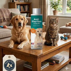 Durvet Kaolin Anti-Diarrhea Liquid 8 oz. Dogs & Cats Electrolyte Support