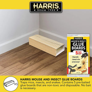 Harris Glue Boards Trap 5-Pack Harris