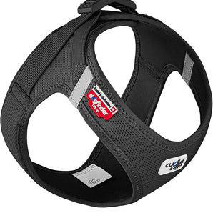 Dog Curli Air Mesh Clasp Black Vest Harness