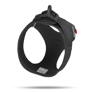 Dog Curli Air Mesh Clasp Black Vest Harness