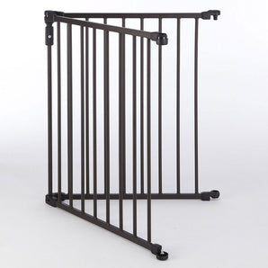 North States 3-in-1 Arched Décor Metal Superyard Two-Panel Extension