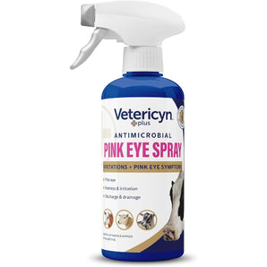 Vetericyn Plus All Animal Pink Eye Spray Cattle Goats All Animals 16 oz.