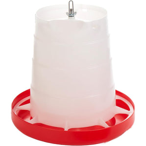 Little Giant Deluxe Poultry Feeder 3lb Hanging Chicken Feeder BPA-Free Plastic 2-Pack